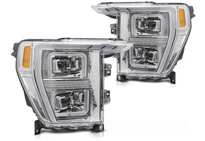 LED Koplampen Tube Light Chroom geschikt voor Ford F150 MK14 20-23