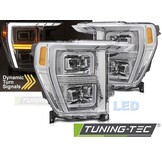 LED Koplampen Tube Light Chroom geschikt voor Ford F150 MK14 20-23