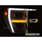 LED Koplampen Tube Light Chroom voor Ford F150 MK14 20-23