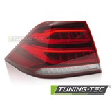 LED achterlicht rood wit links voor Mercedes GLE W166 2015-2019
