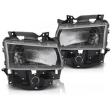 Koplampen geschikt voor VW T4 Bus 08.96-03.03 Zwart Halogeen E-gekeurd