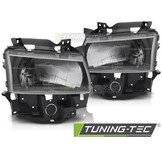 Koplampen VW T4 Bus 08.96-03.03 Zwart Halogeen E-gekeurd