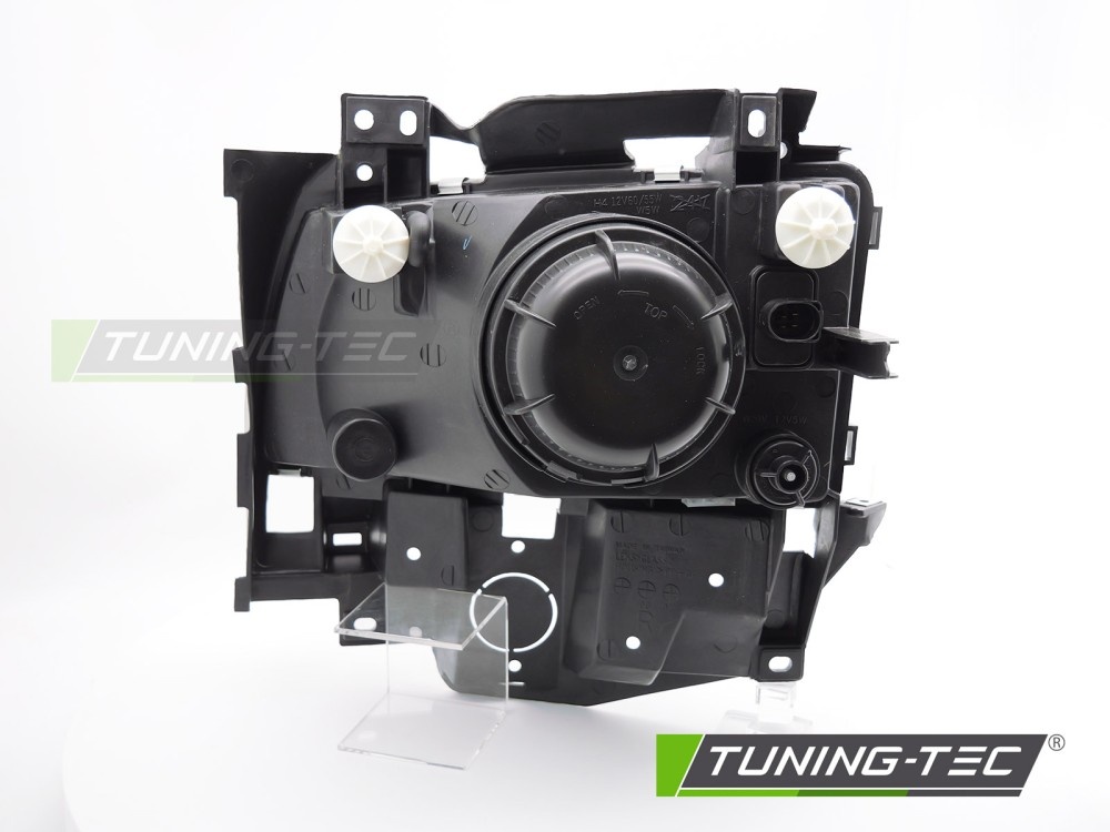 Koplampen VW T4 Bus 08.96-03.03 Zwart Halogeen E-gekeurd