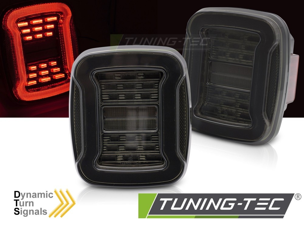 Achterlichten LED Smoke Jeep Wrangler YJ 91-96 / TJ 96-06