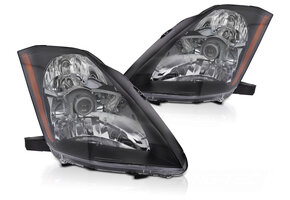 Koplampen ZWART geschikt voor NISSAN 350Z 03-05