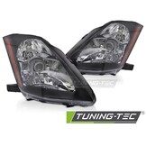 Koplampen ZWART geschikt voor NISSAN 350Z 03-05