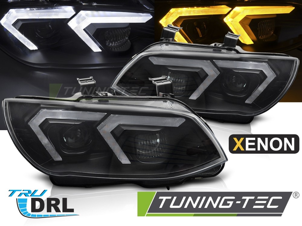 Xenon Koplampen Zwart voor BMW E92/E93 LCI 10-13