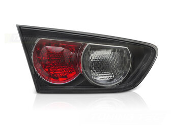 Achterlicht Zwart Links voor Mitsubishi Lancer Sedan 2008-2016