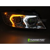 Xenon Koplampen LED Chroom geschikt voor BMW E90/E91 LCI 09-11