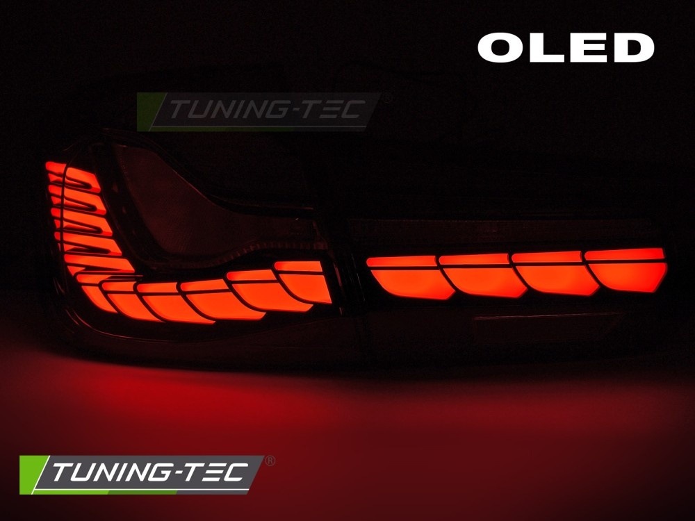 Achterlichten OLED Smoke voor BMW F30 (11-18)