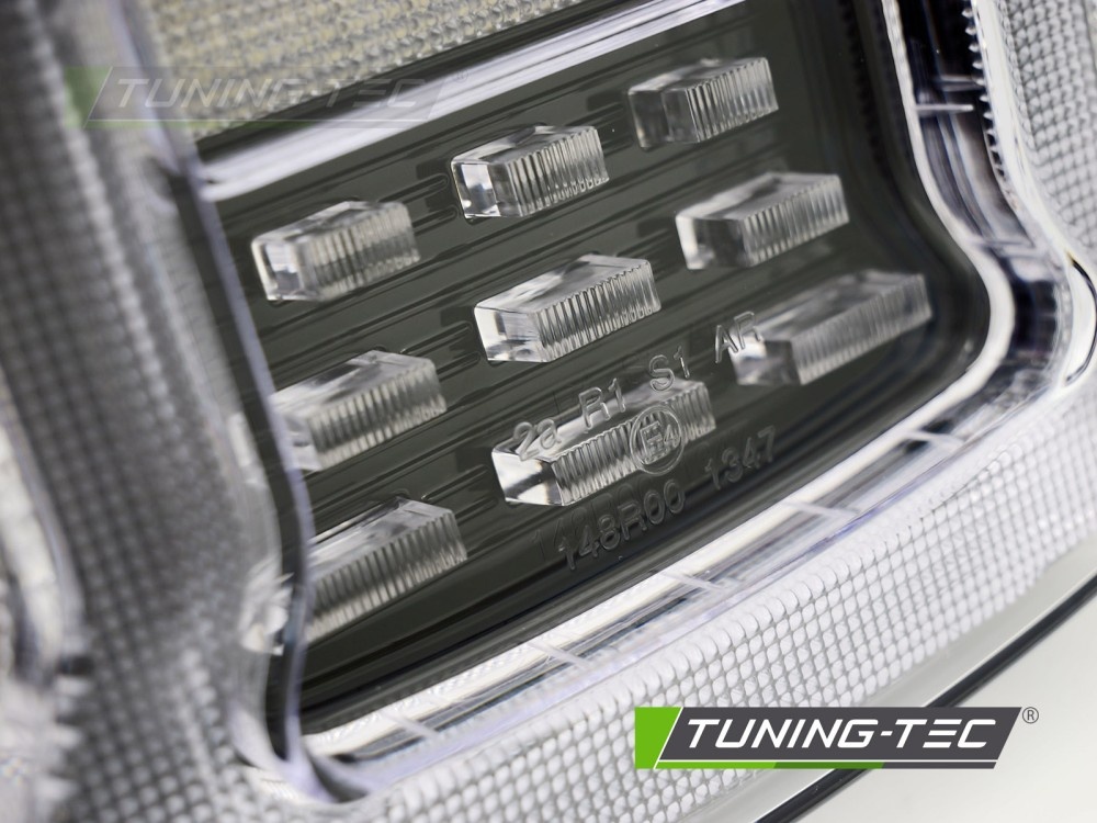 Achterlichten LED Jeep Wrangler YJ (91-96) TJ (96-06) Wit Dynamisch