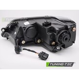 Koplampen Tube Light Zwart geschikt voor VW Jetta VI 11-18