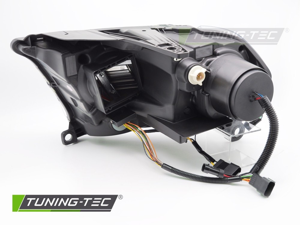 Koplampen Xenon Zwart Tube Sequential Dodge Durango 10-13