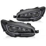 LED Koplampen Zwart voor Subaru WRX 2015-2022