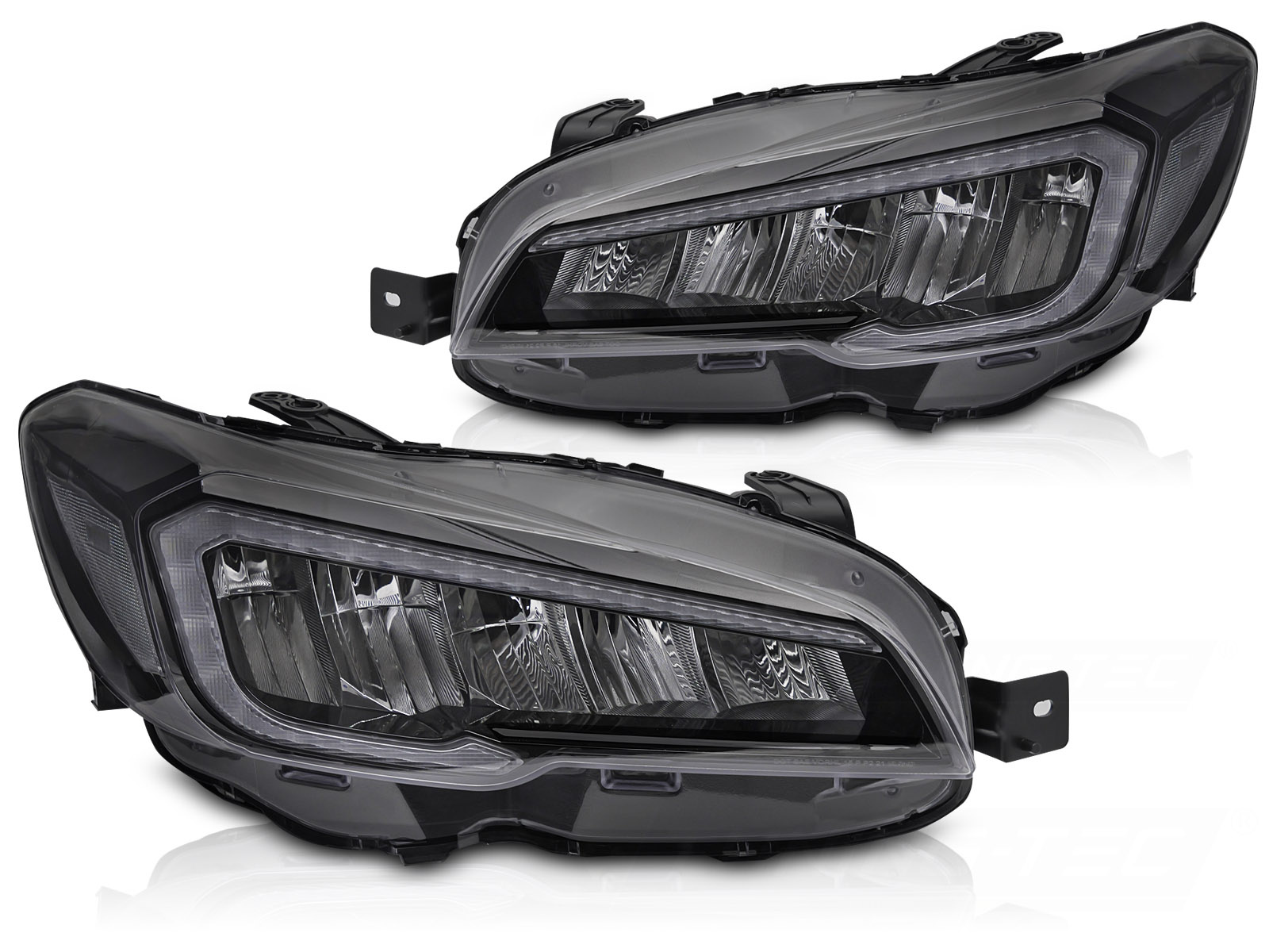 LED Koplampen Zwart voor Subaru WRX 2015-2022