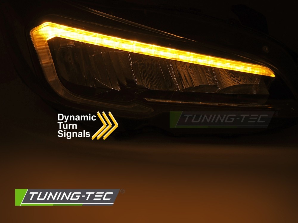 LED Koplampen Zwart voor Subaru WRX 2015-2022