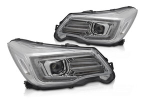 Koplampen Tube Light DRL Chroom Subaru Forester IV 2013-2018