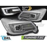 Koplampen Tube Light DRL Chroom Subaru Forester IV 2013-2018