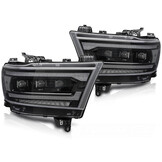 LED Koplampen Dodge Ram 1500 (19-22) Dynamisch DRL Zwart