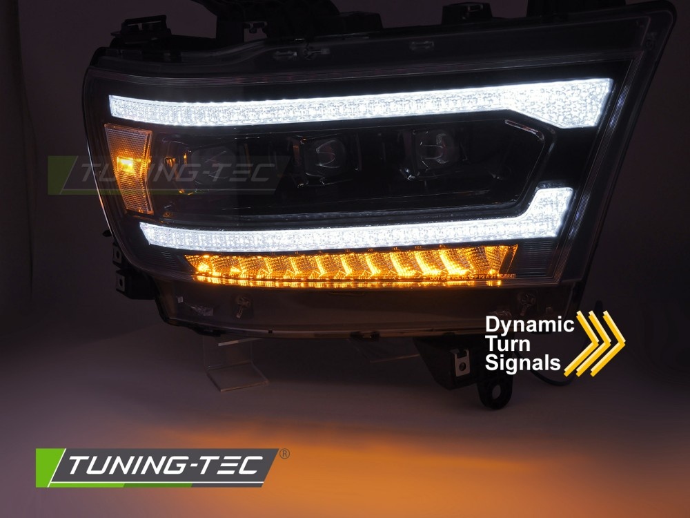 LED Koplampen Dodge Ram 1500 (19-22) Dynamisch DRL Zwart