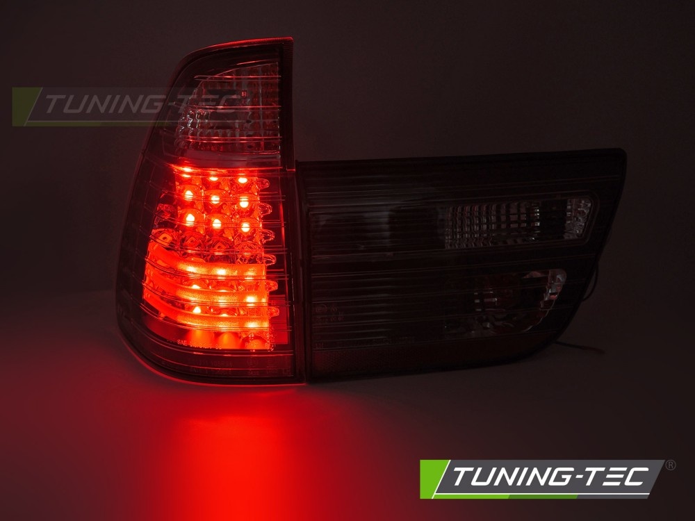 LED Achterlichten Zwart geschikt voor BMW X5 E53 09.99-10.03