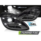 LED Koplampen Zwart geschikt voor PORSCHE BOXSTER CAYMAN 718 2016-