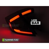 Achterlichten LED Smoke voor Honda Civic X Hatchback (2016-2021)