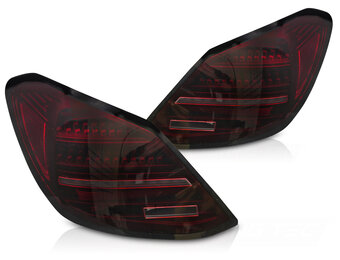 LED Achterlichten Rood Zwart Dynamisch voor Mercedes C-Klasse W205 (14-21)