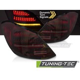 LED Achterlichten Rood Zwart Dynamisch voor Mercedes C-Klasse W205 (14-21)