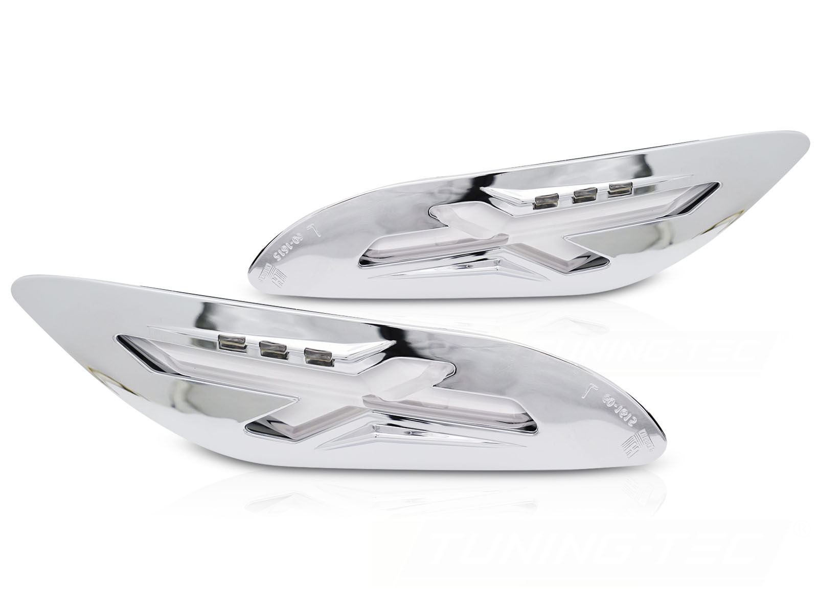 Chroom LED Richtingaanwijzers voor Vespa Sprint / Primavera 150cc