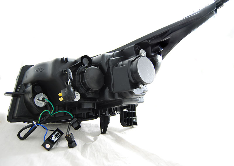 Koplampen Chevrolet Cruze 09-12 Tube Light Zwart US Versie