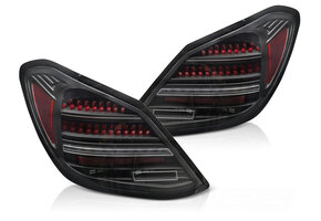 LED Achterlichten Zwart Rood Dyn. geschikt voor Mercedes C-Klasse W205 14-21