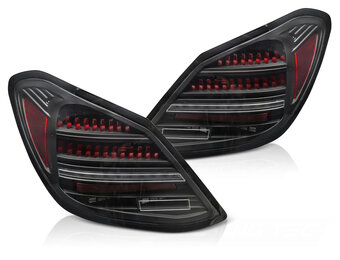 LED Achterlichten Zwart Rood Dyn. Mercedes C-Klasse W205 14-21