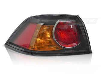 Achterlicht zwart links voor Mitsubishi Lancer 4D Sedan (2008-2016)