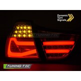 Achterlichten LED BAR Rood Wit Sequentieel geschikt voor BMW E90 09-11