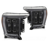 LED Koplampen Zwart voor Ford F150 MK14 (2020-2023)