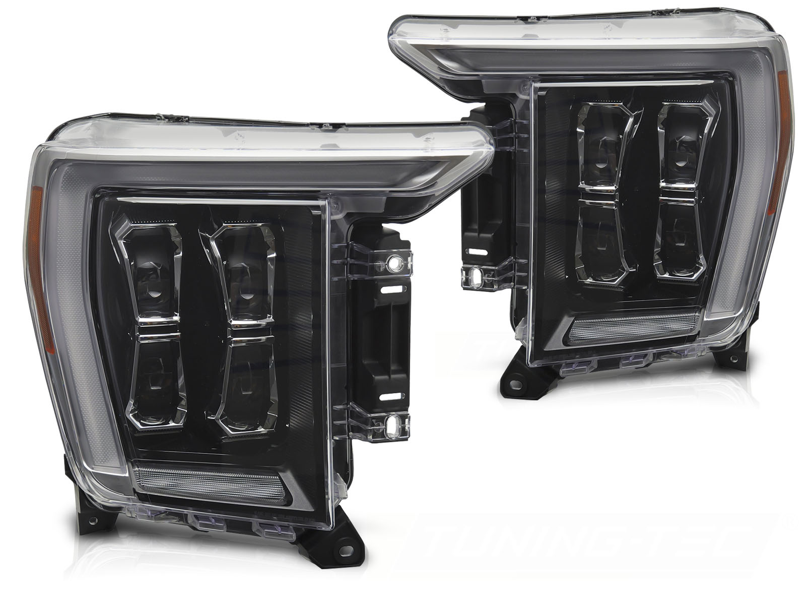 LED Koplampen Zwart voor Ford F150 MK14 (2020-2023)