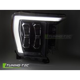 LED Koplampen Zwart voor Ford F150 MK14 (2020-2023)