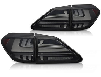 Achterlichten LED Smoked met Dynamisch Knipperlicht Lexus RX III 350 09-12