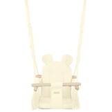 Babyschommel - babyswing - met oren - max. 20 kg - crème