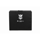 Fitness mat - opvouwbaar - 80x200x5 cm - waterdicht - zwart