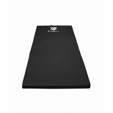 Fitness mat - opvouwbaar - 80x200x5 cm - waterdicht - zwart
