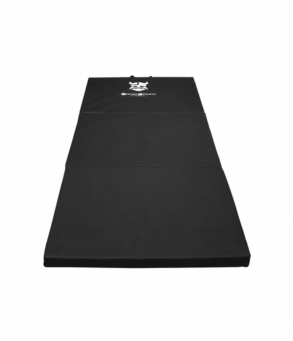 Fitness mat - opvouwbaar - 80x200x5 cm - waterdicht - zwart