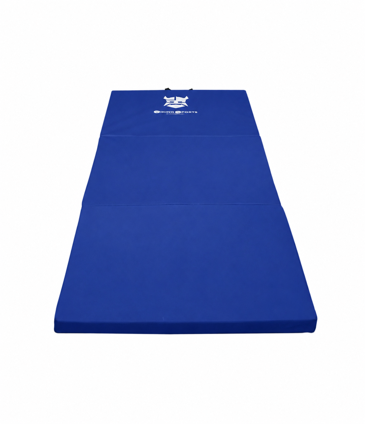 Fitness mat - opvouwbaar - 80x200x5 cm - waterdicht - blauw