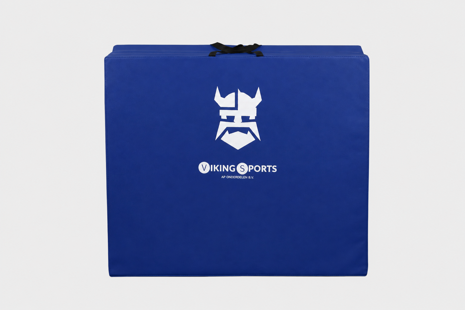Fitness mat - opvouwbaar - 80x200x5 cm - waterdicht - blauw
