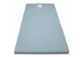 Fitness mat opvouwbaar 80x200x5 cm grijs