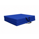 Fitness mat opvouwbaar 120x200x5 cm waterdicht blauw