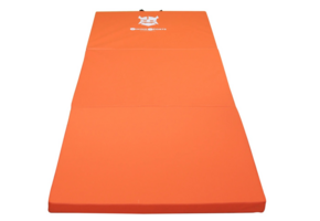 Fitness mat opvouwbaar 80x200x5 waterdicht oranje