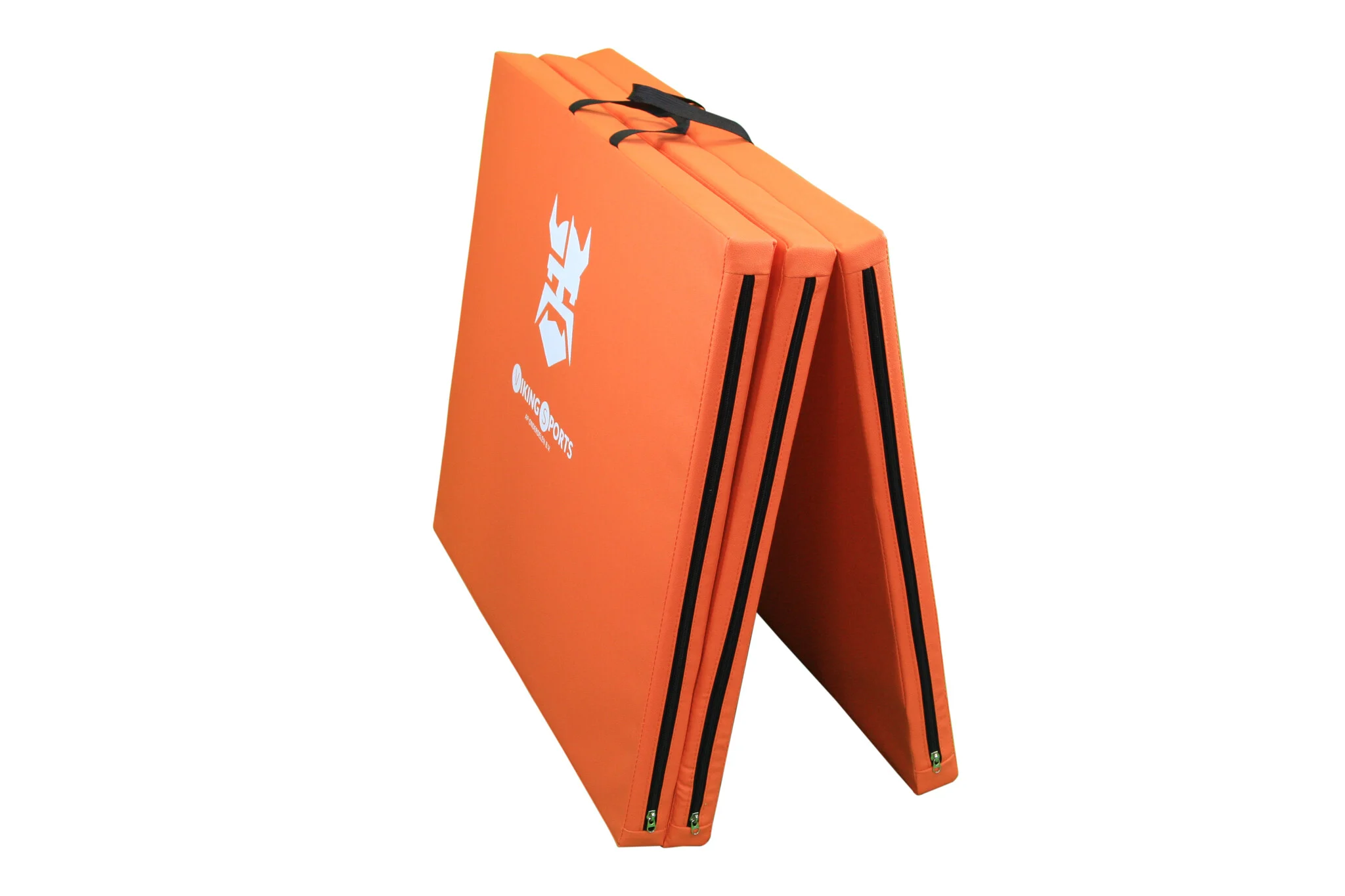 Fitness mat opvouwbaar 80x200x5 waterdicht oranje