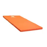 Fitness mat opvouwbaar 80x200x5 waterdicht oranje